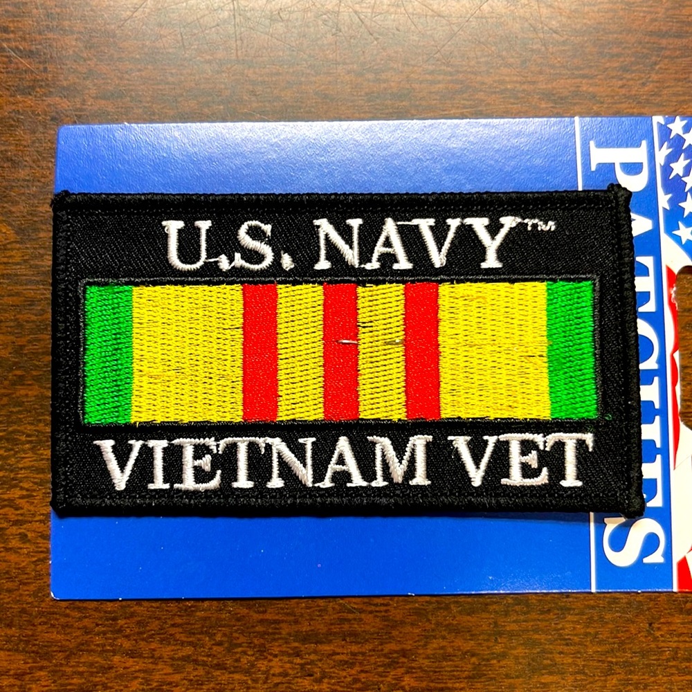 US Navy Vietnam Vet embroidered patch
